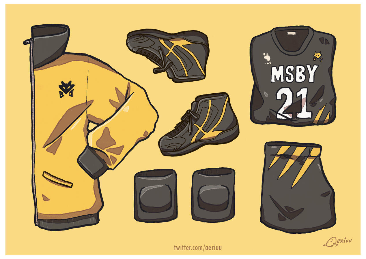 Haikyuu - Hinata MSBY